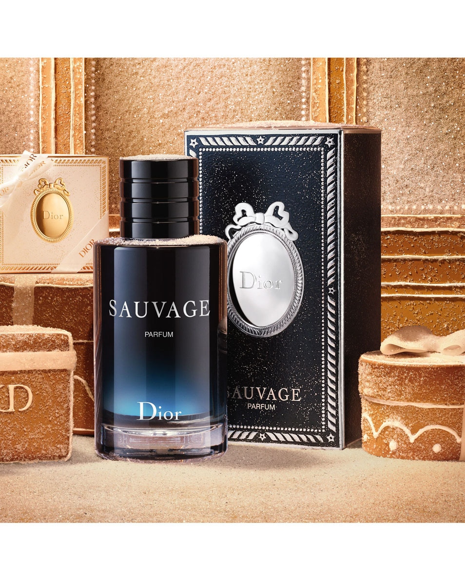 DIOR Sauvage Parfum - Limited Edition Men's Fragrance Hesperide- en houtachtige noten - geschenk pouch 100 ML 2