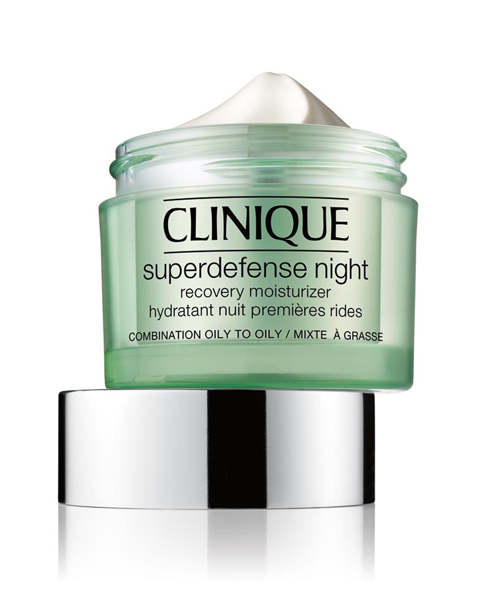 CLINIQUE SUPERDEFENSE™ NIGHT CREAM HYDRATERENDE NACHTCRÈME - ANTI-AGING - GEMENGDE TOT VETTE HUID 50 ML
