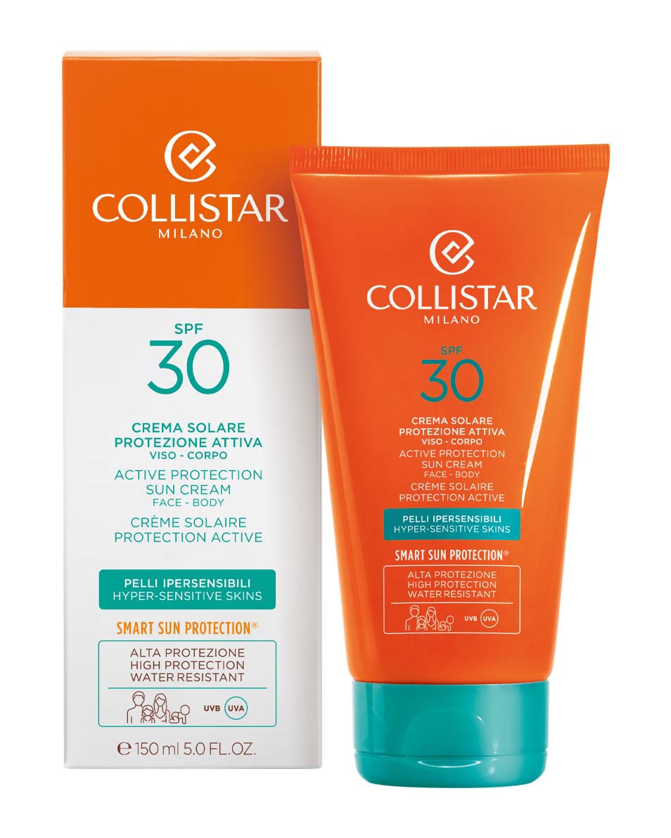 COLLISTAR SUN FACE ACTIVE PROTECTION SUN CREAM SPF 30 150 ML 2