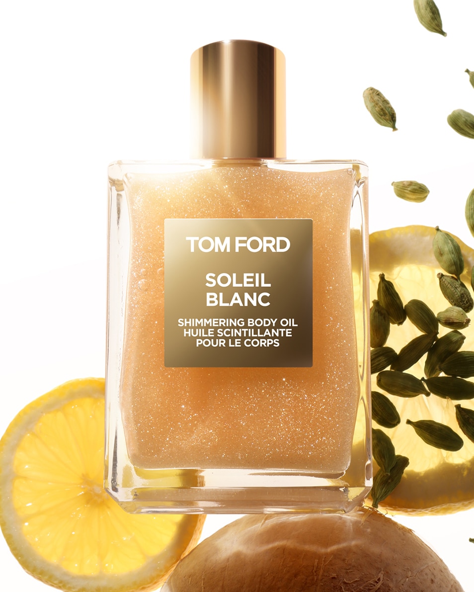 TOM FORD SOLEIL BLANC SHIMMERING BODY OIL (GOLD) - LICHAAMSOLIE 100 ML 2