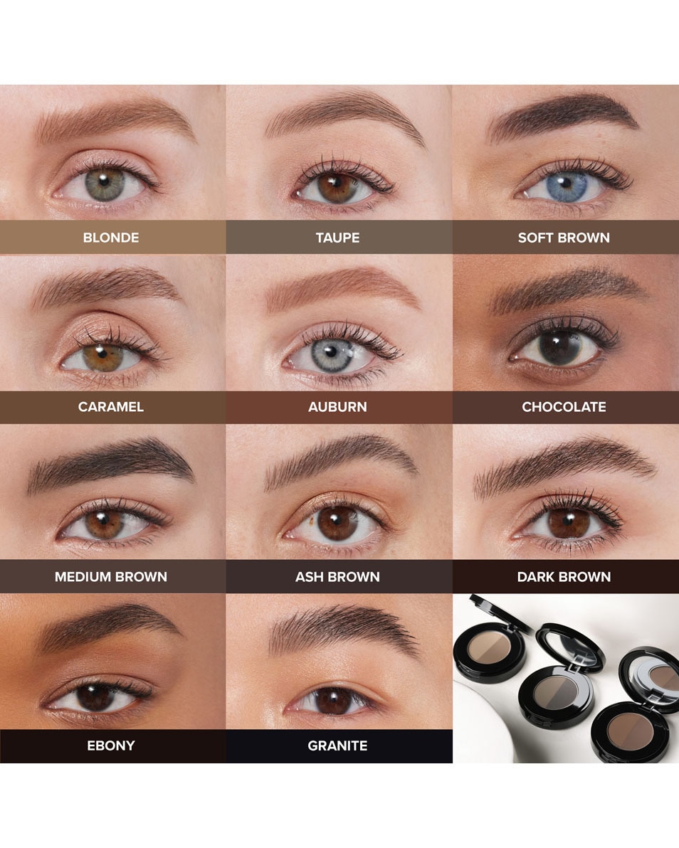 ANASTASIA BEVERLY HILLS Brow Powder Duo Brow Powder Ebony