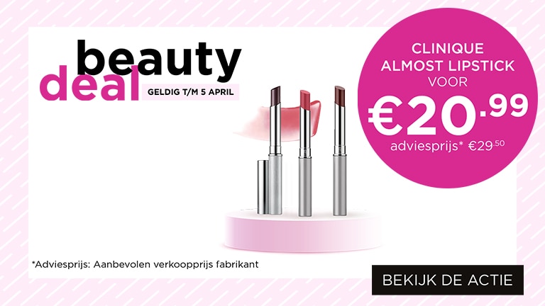 BEAUTYDEAL Alle Clinique Almost Lipstick €20.99 BEAUTYDEAL Alle Clinique Almost Lipstick €20.99