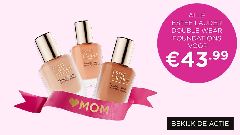 Alle Estée Lauder Double Wear foundations voor €43.99 Alle Estée Lauder Double Wear foundations voor €43.99