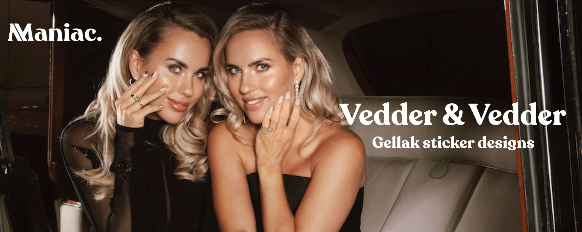 Maniac Vedder & Vedder gellak sticker design Maniac Vedder & Vedder gellak sticker design