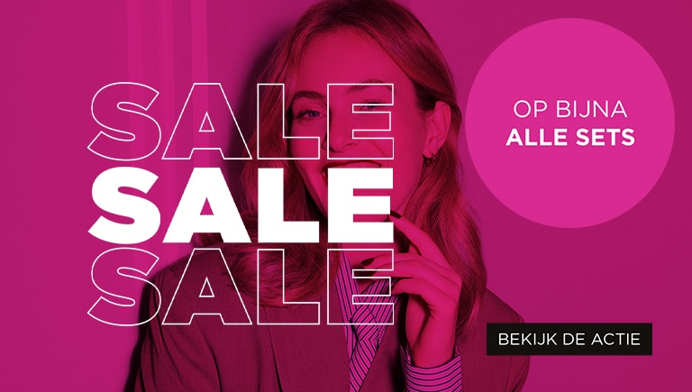 SALE op bijna alle sets SALE op bijna alle sets