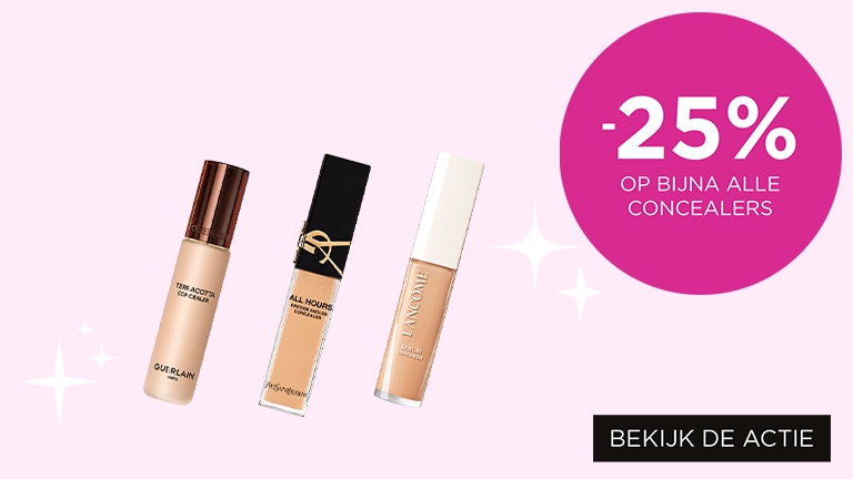 -25% op bijna alle concealers -25% op bijna alle concealers