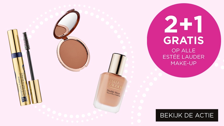 2 plus 1 gratis op alle Estée Lauder make-up 2 plus 1 gratis op alle Estée Lauder make-up