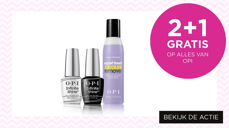 2+1 gratis* op alles van OPI 2+1 gratis* op alles van OPI