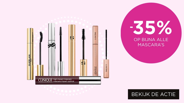 -35% op bijna alle mascara's -35% op bijna alle mascara's