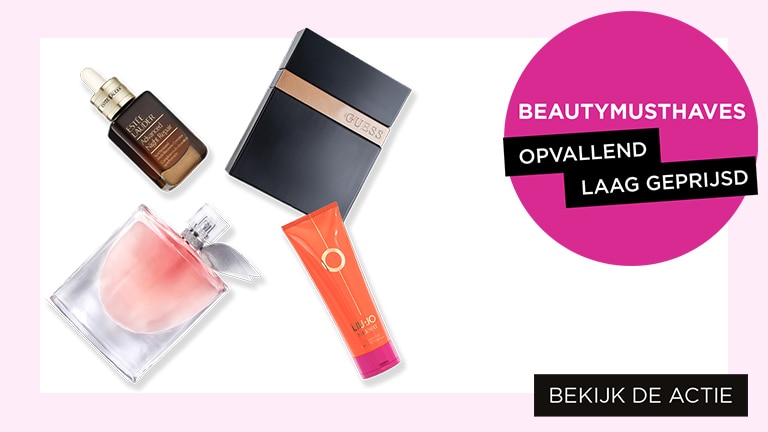 Beautymusthaves - opvallend laag geprijsd Beautymusthaves - opvallend laag geprijsd