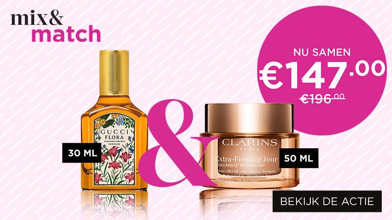 Gucci Flora Gorgeous Orchid+Clarins Extra Firming Jour €147 Gucci Flora Gorgeous Orchid+Clarins Extra Firming Jour €147