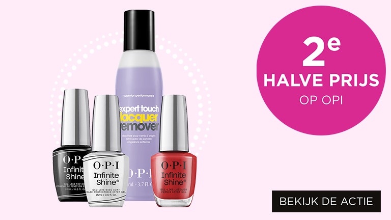 2e halve prijs op OPI 2e halve prijs op OPI