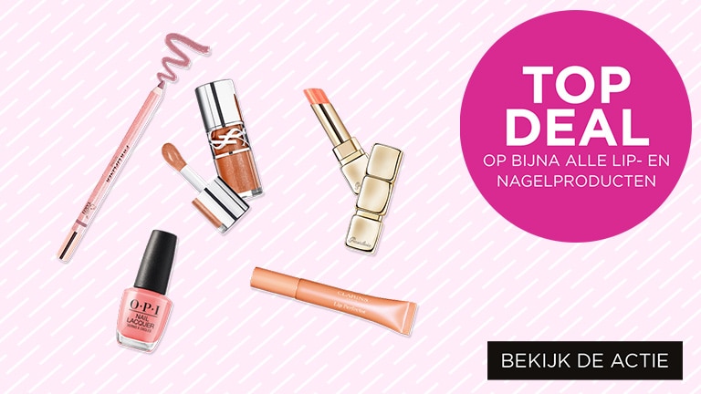 Top Deal op bijna alle lip- en nagelproducten Top Deal op bijna alle lip- en nagelproducten